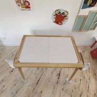 Table d'activités en bois au design moderne pour enfants Table à eau sensorielle pour la cuisine, la maison, le bureau et le salon