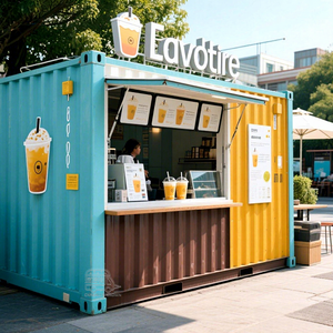 ร้านครัวและร้านเบเกอรี่เคลื่อนที่แบบตู้คอนเทนเนอร์ขนาด 20 ฟุต ดีไซน์สำเร็จรูปทันสมัย - Product Image 6
