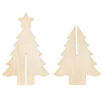 Adornos de Madera para Árbol de Navidad, Decoraciones Colgantes de Madera para Árbol de Navidad, Fiesta, Hogar, Decoración Festiva