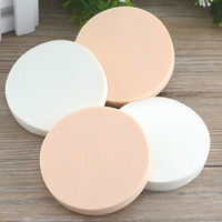 Éponges cosmétiques lavables Cangli 90 mm grande taille en latex, forme ronde et triangulaire, applicateur de beauté en mousse pour poudre