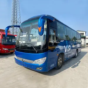 ترويج Yutong مستعملة للحافلات 40 مقاعد اليد اليمنى محرك الديزل المدربين الحافلة مستعملة للبيع