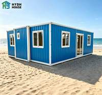 Maison préfabriquée modulaire pliable de luxe Zhongnan de 20 pieds, extensible jusqu'à 40 pieds, avec chambre à coucher, en Australie