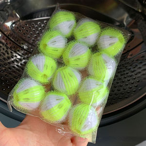 FF5417 Paquete de 12 <span class=keywords><strong>Bolas</strong></span> de Lavandería de 35 mm, Recolector de Pelo para <span class=keywords><strong>Lavadora</strong></span> y Secadora, Removedor de Pelo de Mascotas - Product Image 6