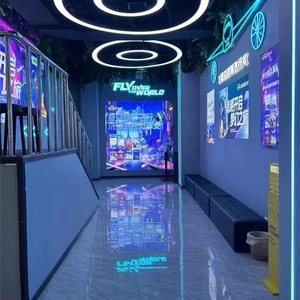 Simulador de vuelo dinámico de 8 asientos Cine 10 plazas Naked-Eye VR Shopping Mall Flying Cinema para Parque de Atracciones PC Material 9D Tipo - Product Image 6