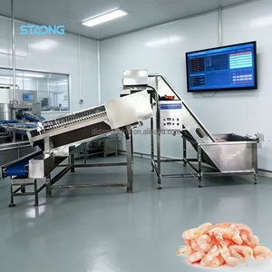 Machine de calibrage de homards, machine à décortiquer les crevettes et les écrevisses, éplucheur de crevettes en acier inoxydable, machine à éplucher les crevettes et les homards - Product Image 1