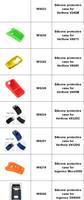 Sac de transport en silicone multicolore avec logo personnalisé Boîtier de protection pour Android POS Pax A920 POS Case produits électroniques en silicone