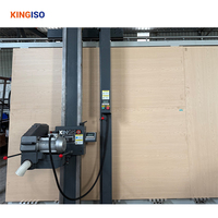 Nouvelle découpeuse de scie à panneaux verticale numérique à faible quantité minimale de commande avec moteur 3kW puissance 240V/380V tension pour l'usine de meubles à bois