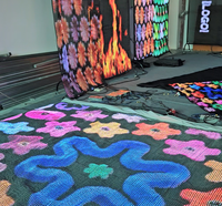 InVisia LumiStage Alfombra mágica LED de corte libre IP43 IP65 Pantalla interior al aire libre P6.25-P20mm Paso de píxeles 800-2000 Nits Brillo