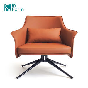 Fauteuil en cuir véritable PU Mobilier résidentiel Chaise <span class=keywords><strong>d</strong></span>'appoint de salon <span class=keywords><strong>Banque</strong></span> PDG Salle VIP Chaise <span class=keywords><strong>d</strong></span>'accoudoir de réception - Product Image 1