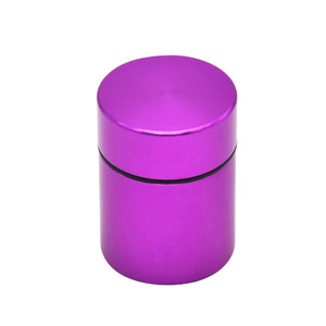 Contenedor de almacenamiento de tarro de alijo de tabaco de aluminio para mezcla de hierbas secas color Smoke Shop Supplies Logo OEM - Product Image 4