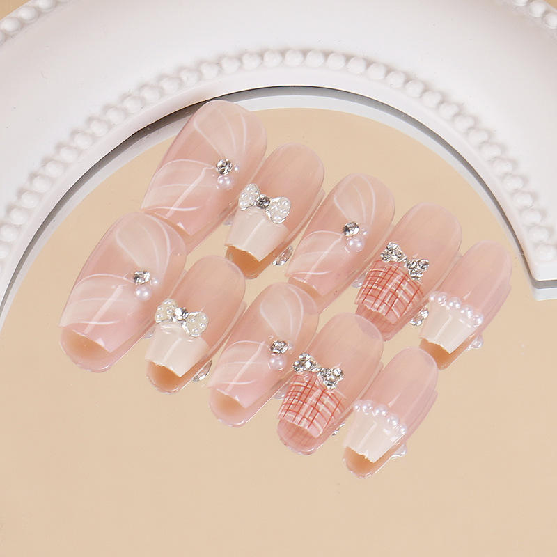 เล็บทำมือ1462กล่องขนาด10ชิ้น