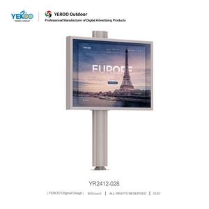 <span class=keywords><strong>Cartelera</strong></span> Doble Cara para Calle de 4m*3m, 2.5m de Altura, Lona de Vinilo Anti-UV, Sistema de Cambio Rápido, Resistente a la Intemperie IP54, Montaje en Suelo - Product Image 3