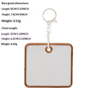 Étiquettes de bagages et porte-clés DIY pour patchs en feutre, patchs vierges pour la décoration - Product Image 6