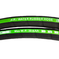 Tuyaux en caoutchouc pour air et eau de 1/4 à 2 pouces avec tressage en fibre de polyester personnalisable en stock pour l'irrigation agricole