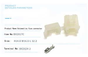 Conector de Fusible de Batería Positiva para Automóvil BX2017C, Impermeable, Eléctrico, Pa6t-g35 - Product Image 6