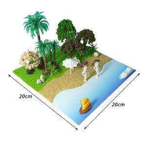 Kit di Layout del modello di scene da spiaggia per capacità di mano