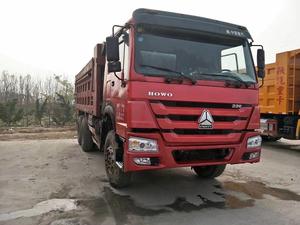 Camions de marchandises Sinotruk HOWO 6*4 10 roues d'occasion de haute qualité 371 camions de fret de transport 375hp à vendre - Product Image 2