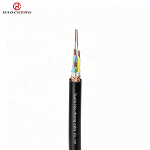 <span class=keywords><strong>Câble</strong></span> DJYVP <span class=keywords><strong>blindé</strong></span> à gaine PVC avec âme en cuivre, 2-4 conducteurs, sans oxygène, pour transmission de signal informatique industrielle à faible émission de bruit - Product Image 1