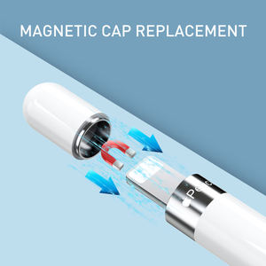 AhaStyle-Adaptador de carga + TAPA DE REPUESTO magnética + cubierta de <span class=keywords><strong>puntas</strong></span> de plástico de repuesto 1:1, para <span class=keywords><strong>Apple</strong></span> <span class=keywords><strong>Pencil</strong></span> 1st - Product Image 4