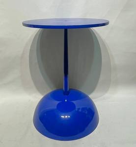 Table d'appoint Azure Orb Iron, un mélange saisissant d'art moderne et de design fonctionnel. Collection de meubles artisanaux à prix de gros. - Product Image 3