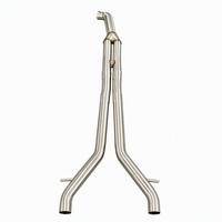 Pour Porsche 971 Panamera 2.9T 3.0T V6, tuyaux d'échappement en acier inoxydable, échappement Tubo, accessoires de voiture, système d'échappement à soupapes