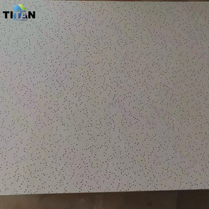 Nigeria 2x4 Trần gạch Đen tấm Acoustic Trần sợi khoáng treo trần t lưới - Product Image 4