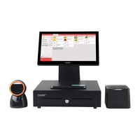 Vente en gros Dernier Dsktop Pos Machine Caisse Enregistreuse Ensemble Complet Écran Tactile Pos-Systèmes pour Restaurant Point de Vente Systèmes