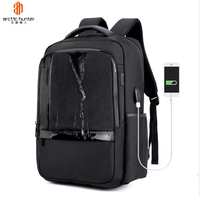 Mochila para Portátil Arctic Hunter, la Más Vendida de Fábrica, con Puerto USB, Impermeable, Anti-Robo, Material de Poliéster, Diseño Unisex