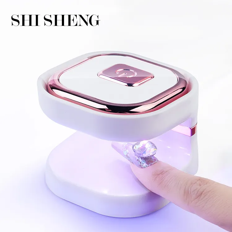 SHI SHENG sèche-linge professionnel USB Mini lampe à ongles UV LED pour Gel outils d'art des ongles à un doigt Kit de manucure