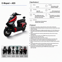 Wholesale 16 Inch Electric Motorcycle for Adults 3000W 72V 90KMH Mecha Sport Style City Commuter Cargo Transport E Bike