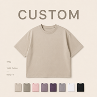 T-shirt basique pour homme en coton doux, imprimé personnalisé, coupe oversize à épaules tombantes, pour usage quotidien, vente en gros