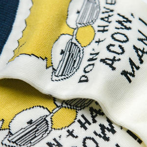 Tendance mi-mollet Jacquard dessin animé Anime 'The <span class=keywords><strong>Simpsons</strong></span>' Crew coton <span class=keywords><strong>chaussettes</strong></span> élastique respirant Compression drôle mignon tissé - Product Image 2