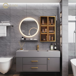 Espejo de baño moderno de 24 pulgadas, mueble de baño con combinación de tocador - Product Image 5