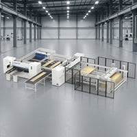 Sistema de Corte de Paneles CNC Industrial de 3000 mm MA-KS3318, Línea de Sierra de Viga Automática con Función de Corte Transversal