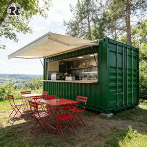 Caffetteria in Container Completamente Attrezzata, Design Personalizzato, Elegante Caffetteria Mobile in Container - Product Image 2