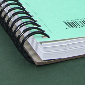 Альбом для рисования на спирали с обложкой из бумаги для трансграничной торговли, для промоакций, чистый блокнот для эскизов и рисования, 9x12 дюймов, 100 листов - Product Image 3