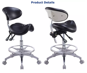 Diş dışkı işletim dışkı hemşirelik dışkı diş diş ofis kullanımı için eyer sandalye - Product Image 3