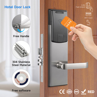 Sistema de Gestión Hotelera YGS OEM con Cerradura Inteligente RFID para Puertas de Hotel y Tarjetas de Acceso, para Hoteles y Apartamentos