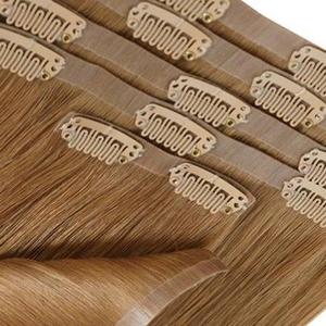 <span class=keywords><strong>Clip</strong></span> di trama della pelle dei capelli allineata In estensione capelli - Product Image 4