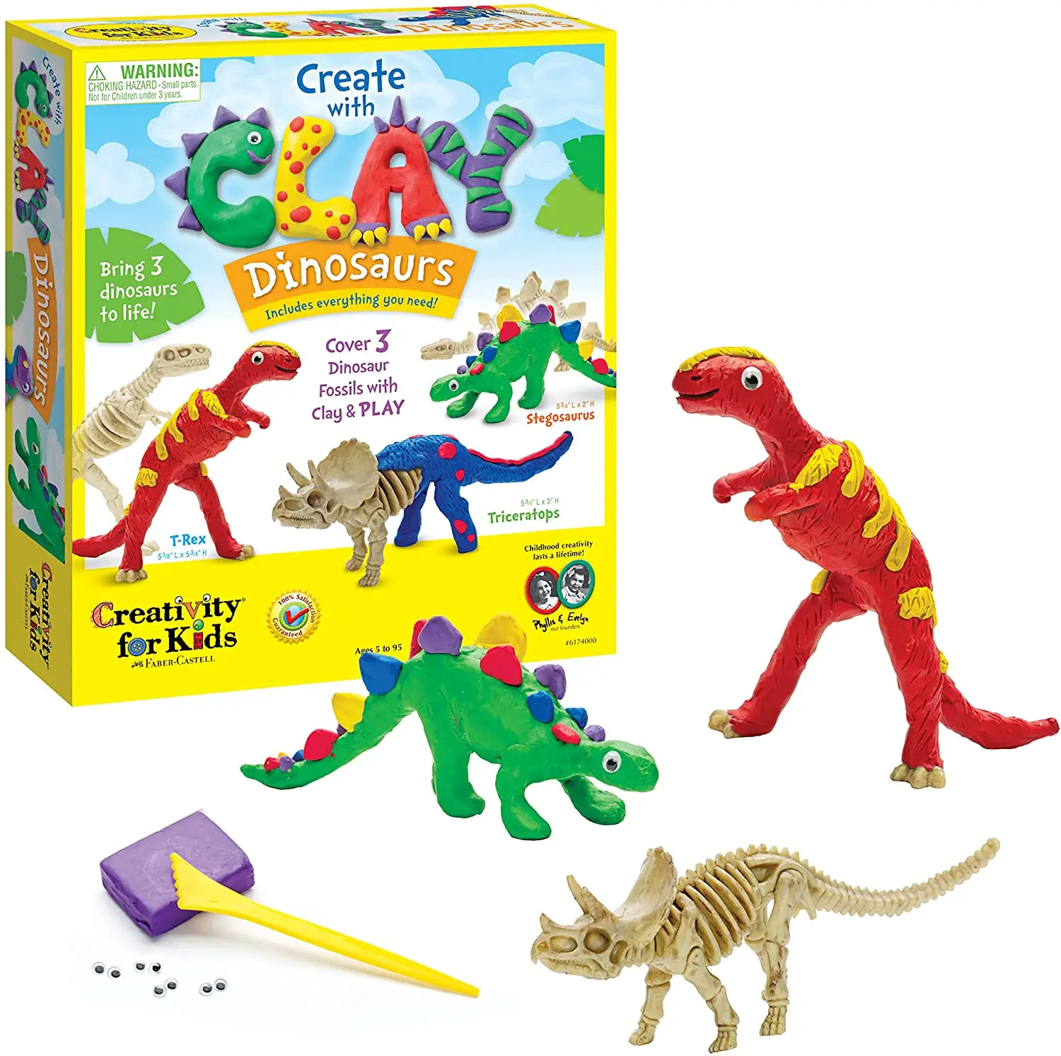 Çocuklar oluşturmak kil dinozorlar yapı 3 dinozor figürleri modelleme kil yaratıcı eğitim DIY eğitici oyuncak