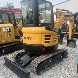 Mini-excavatrice Sany SY16C de 1,75 tonne, excavatrice compacte à chenilles rétractables, moteur Yanmar, micro-excavatrice fiable, prête à être expédiée - Product Image 3