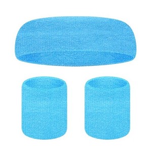 Ensemble de bandeaux élastiques sportifs en tissu doux et respirant, personnalisables avec logo, les plus vendus et très confortables - Product Image 4