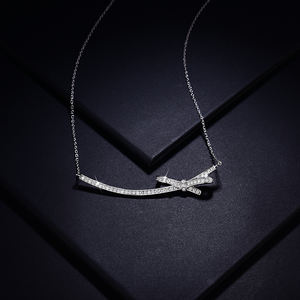 Pendentif souriant en pyroxène argent pur, collier de bijouterie de boutique tendance, collier en moissanite - Product Image 3