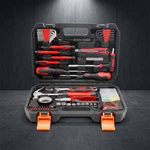 Wholesale 81Pcs Carbon Steel Home Repair <b>Tool</b> <b>Set</b> with Hard Case DIY Gift Household <b>Tool</b> <b>Set</b> - Product Image 5