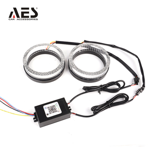 3.0 pouces App Control Welcome light M5 WRGB Multicolore Cristal Couvre pour BMW E36 E38 E39 E46 Voiture Phare Projecteur Linceul - Product Image 4