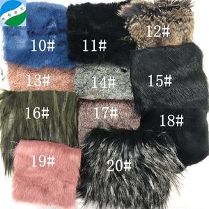 Haoxing-<span class=keywords><strong>tissu</strong></span> en <span class=keywords><strong>fausse</strong></span> <span class=keywords><strong>fourrure</strong></span> pour vêtements, vente en gros, lot de stock à la mode, chinois - Product Image 2
