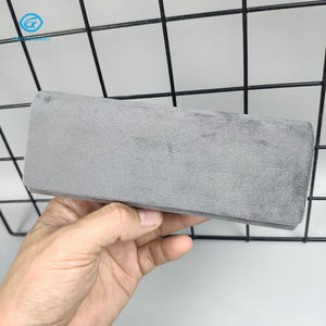 Estuche para <span class=keywords><strong>gafas</strong></span> de lectura de cuero de PU hecho a mano con superficie de grano de madera personalizado - Product Image 5