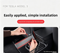 Cache de protection en plastique pour les aérateurs arrière de climatisation - Nouvel accessoire de style automobile pour Tesla Model 3 Refreshed Edition, facile à installer