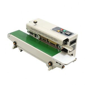 FR 900 Automatic Continues Aluminum Foil <b>Plastic</b> Pouch <b>Bag</b> Band Heat <b>Sealer</b> Sealing Machines for Food <b>Plastics</b> Packages - Product Image 1