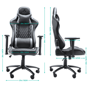 Chaise de jeu d'ordinateur de Massage en cuir Pu pliable noir Offre Spéciale pas cher Silla <span class=keywords><strong>Gamer</strong></span> Racing chaises de jeu avec <span class=keywords><strong>accoudoir</strong></span> 2D - Product Image 6